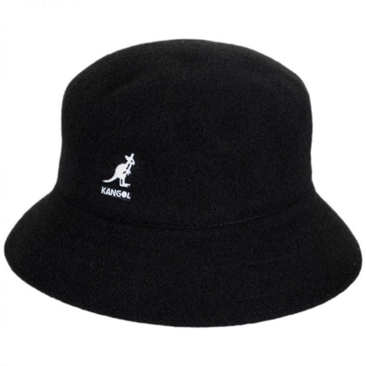 Kangol | Lahinch Wool Bucket Hat | 185748 | lead | BLACK