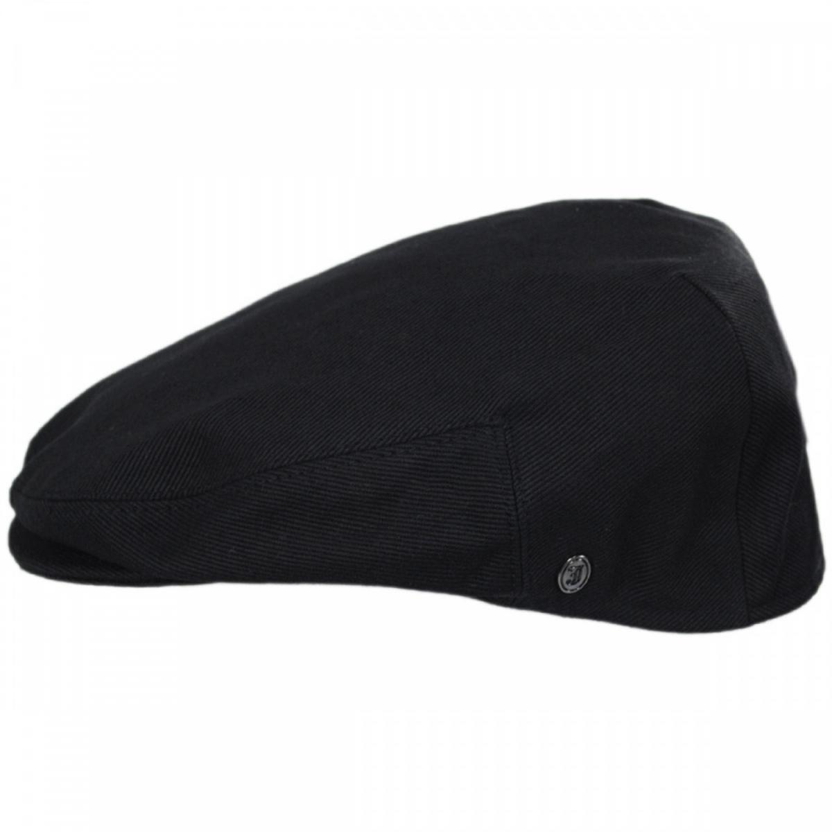 Jaxon Hats | Classic Cotton Ivy Cap | 167740 | profile | BLACK