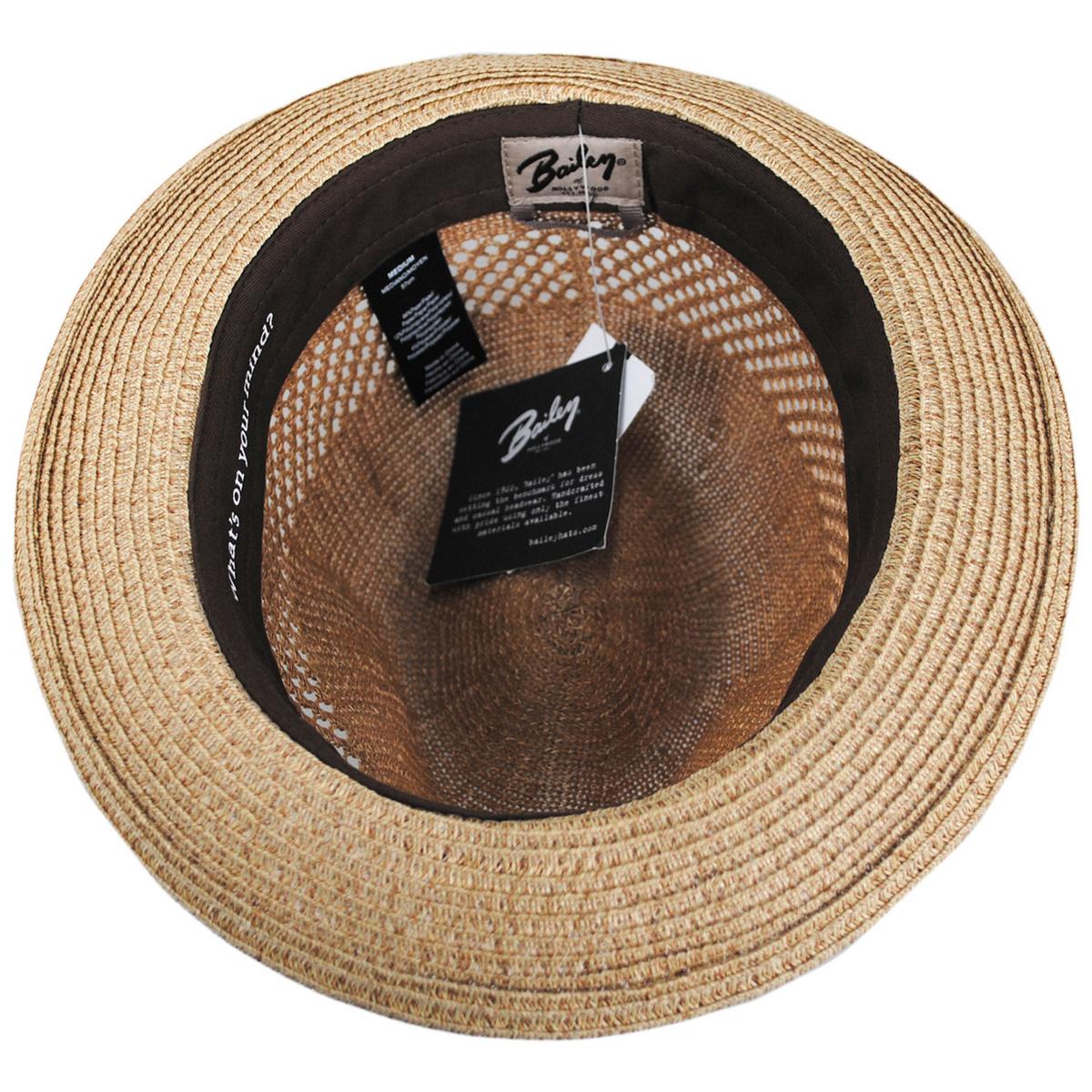 Bailey 1922 | Berle Toyo Straw Blend Fedora Hat | 127856 | under | NATURAL