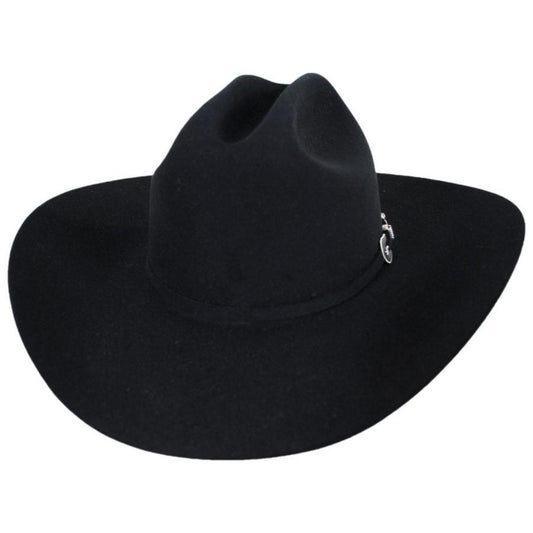 Resistol | George Strait Collection City Limits 6X Fur Felt Western Hat | 130642 | lead | BLACK