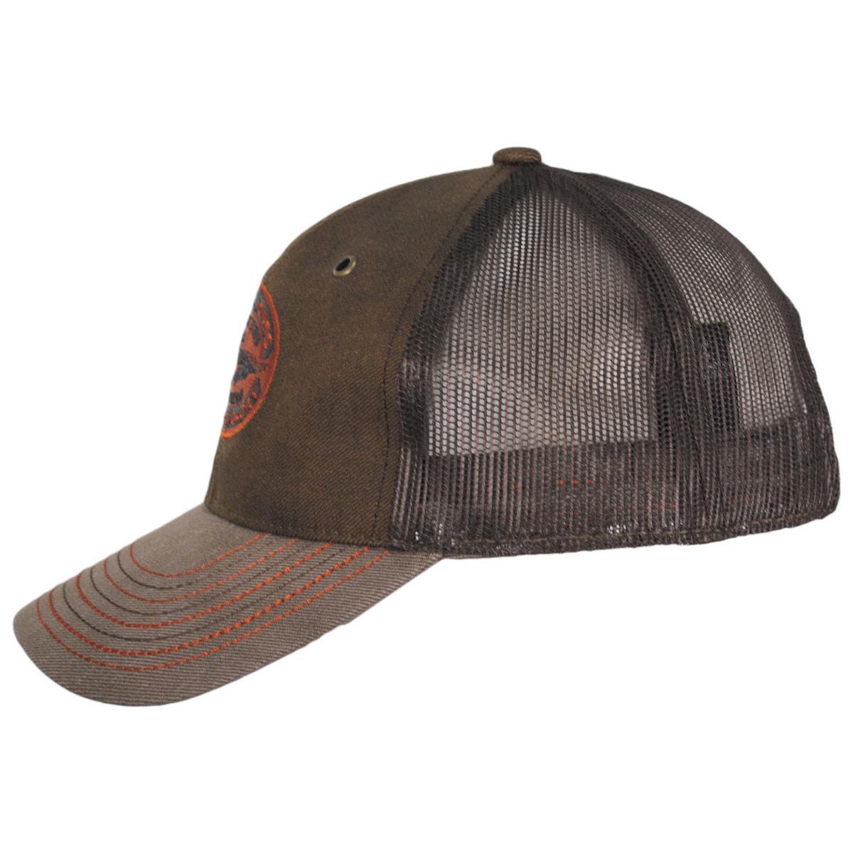 Indiana Jones | Officially Licensed Warrior Timber Cloth Strapback Baseball Cap Dad Hat | 200197 | profile | BROWN