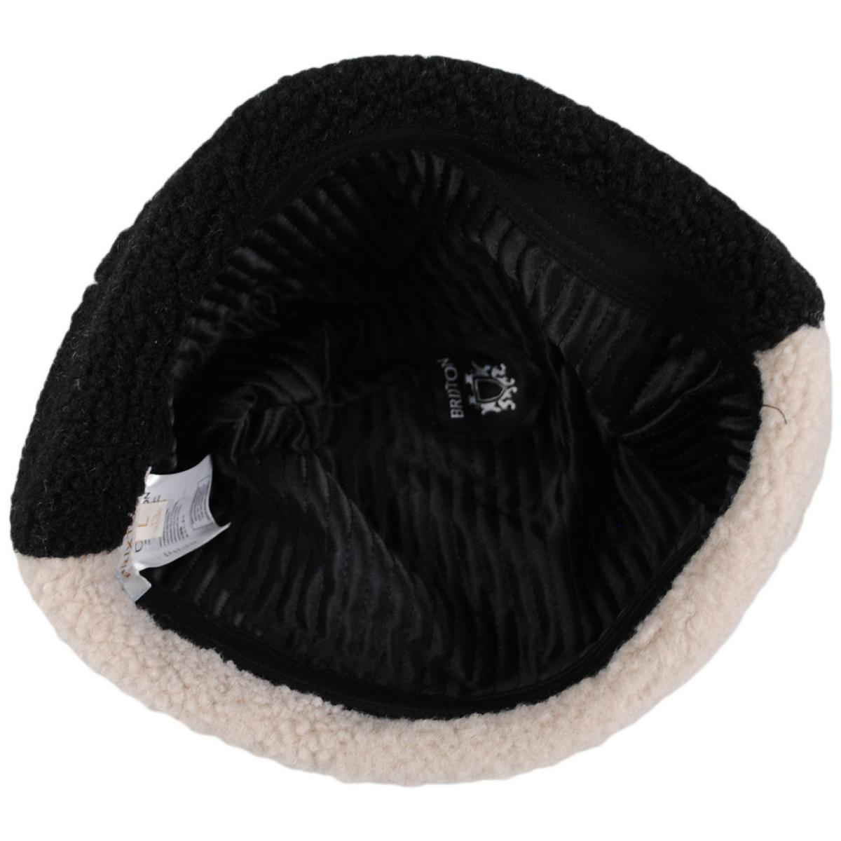 BRIXTON HATS | Ginsberg Two-Tone Fleece Skull Cap | 502730 | under | BLACK/BEIGE