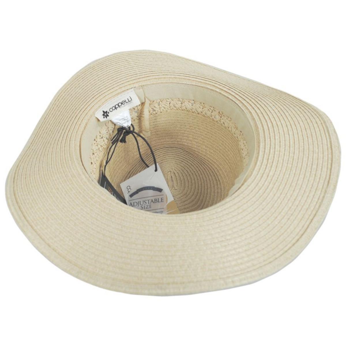 Melbourne Toyo Braid Fedora Hat