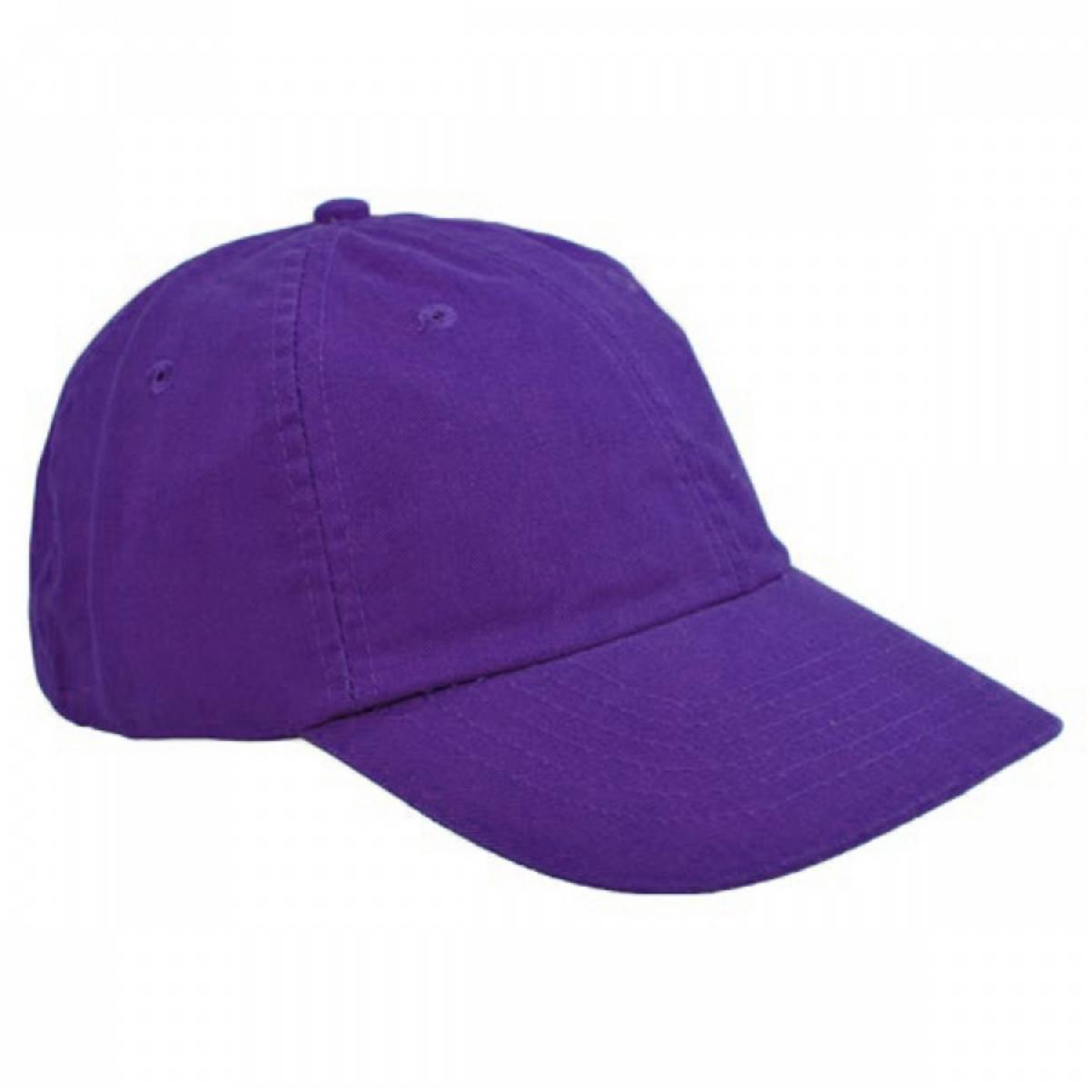 HeadShots by KC Caps | Adult LoPro Strapback Baseball Cap Dad Hat | 200510 | lead | PURPLE