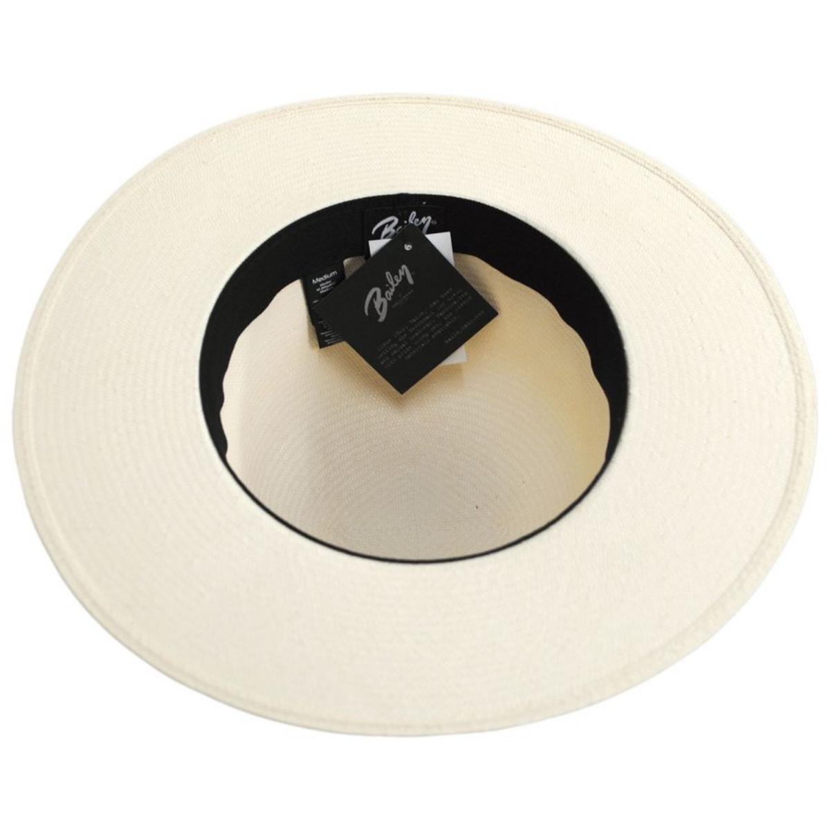 Bailey 1922 | Quil Shantung LiteStraw Open Crown Hat | 127741 | under | NATURAL