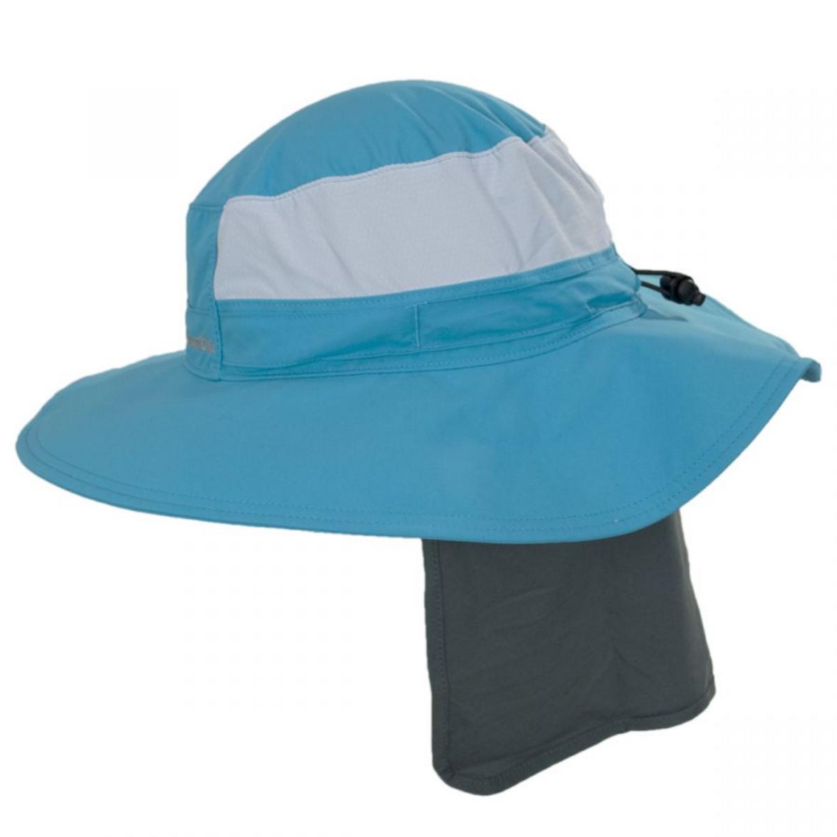 Columbia Sportswear | Coolhead Zero Booney Hat | 400125 | front | CLEAR WATER