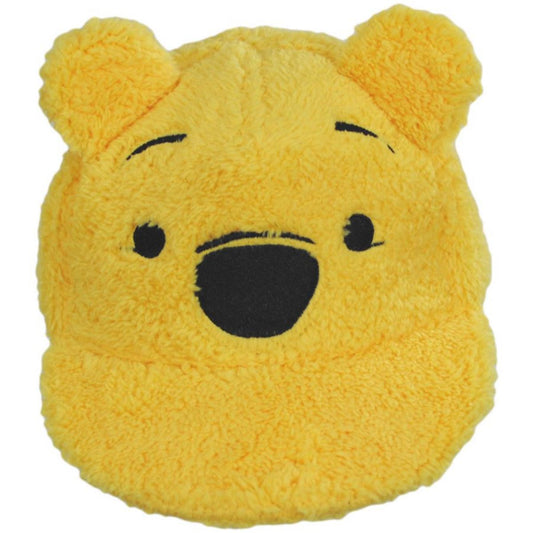 Disney | Winnie the Pooh Fuzzy Adjustable Baseball Cap | 190527 | front | YELLOW