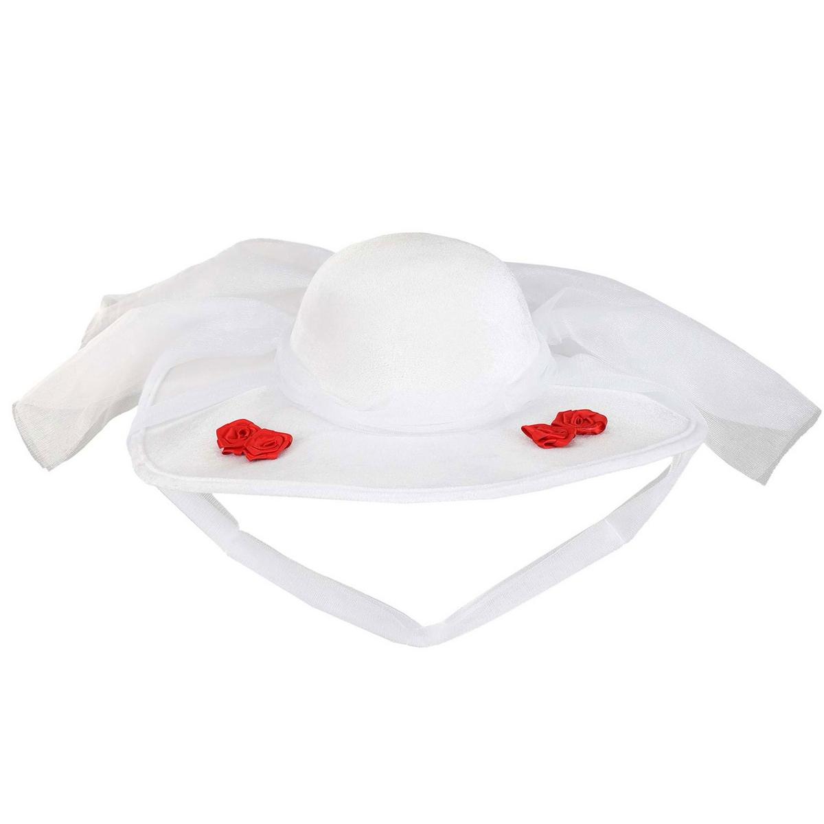 Disney | Mary Poppins Jolly Holiday Hat | 190563 | front | WHITE
