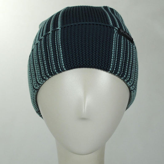 Columbia Sportswear | Alder Springs Cotton Knit Beanie Hat | 500745 | front | EVERBLUE