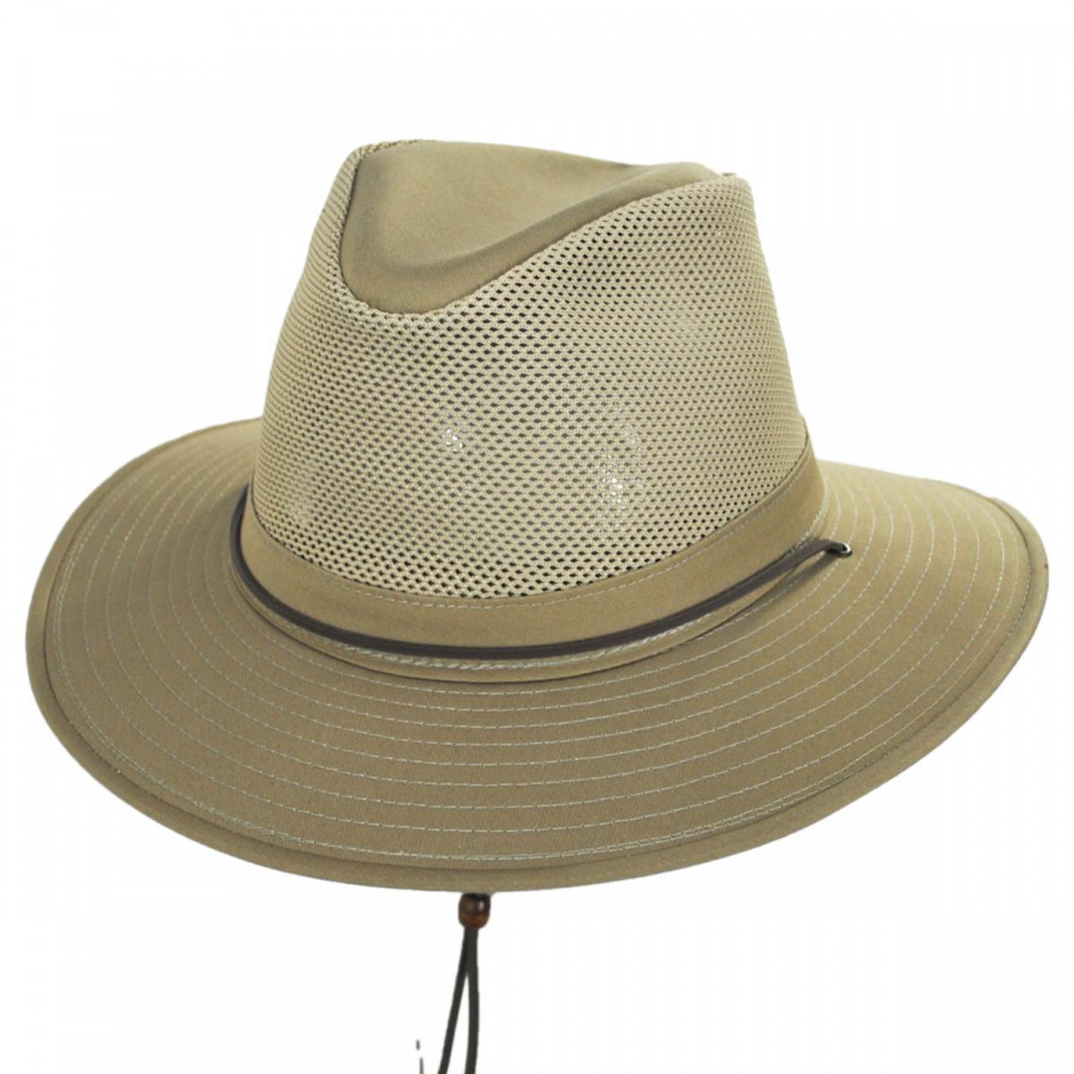 Henschel | Aussie Mesh Hat | 140329 | lead | KHAKI