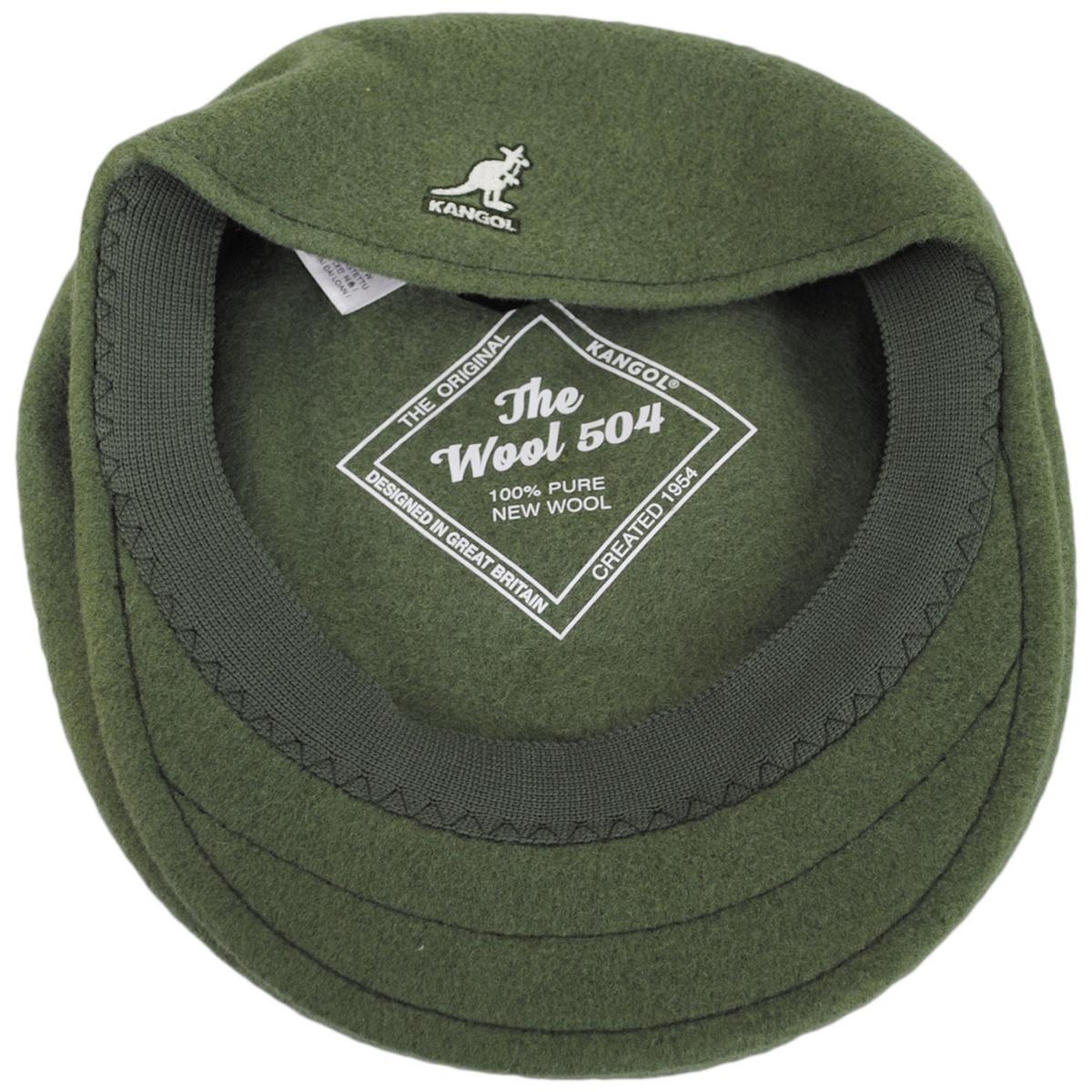 Kangol | Fashion Wool 504 Ivy Cap | 160817 | under | SEA KELP