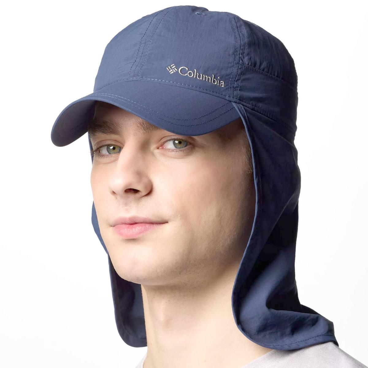 Columbia Sportswear | Schooner Bank Cachalot Neckflap Baseball Cap | 400108 | lsmone | NOCTURNAL
