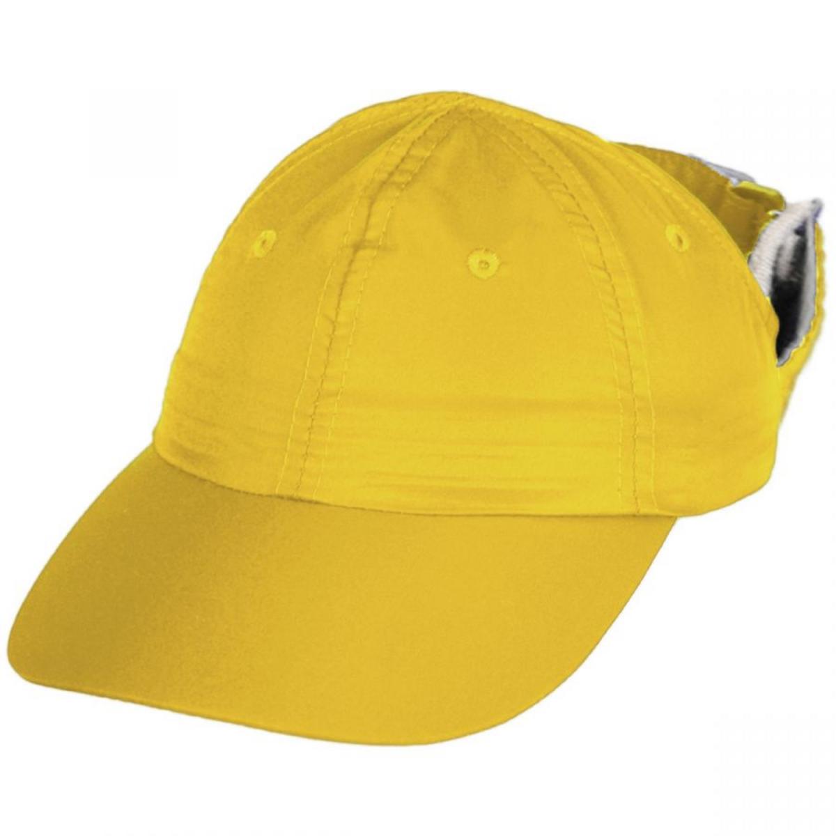 Chic Play | Genie Open Back Ponytail Baseball Cap | 401405 | lead | LEMON