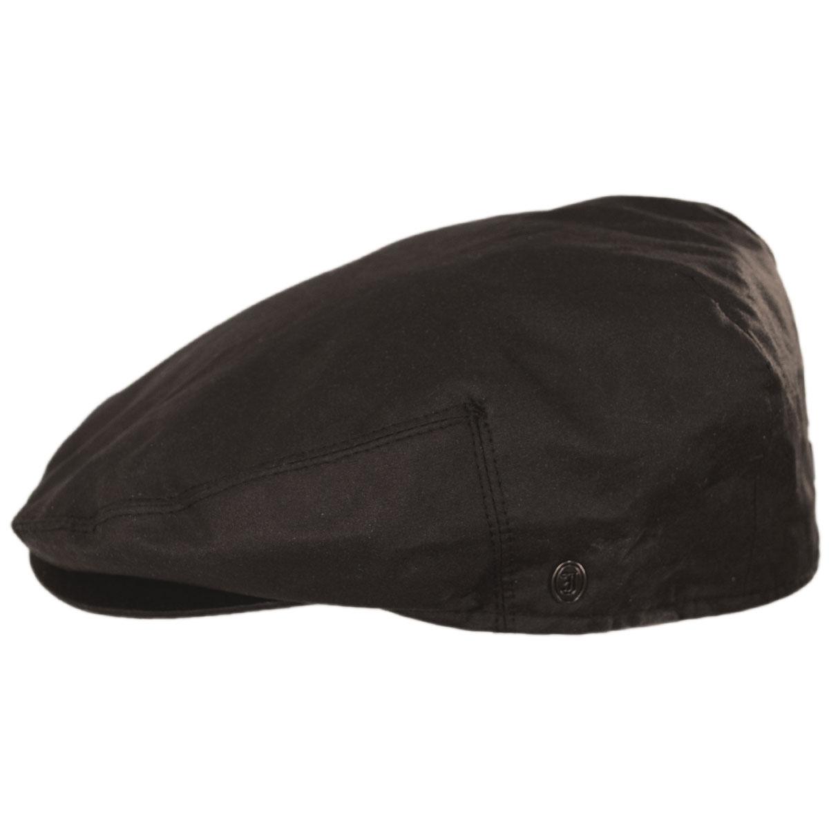 Jaxon Hats | Wholesale Waxed Cotton Ivy Cap B2B Pre-Pack | B2B167742 | profile | BROWN