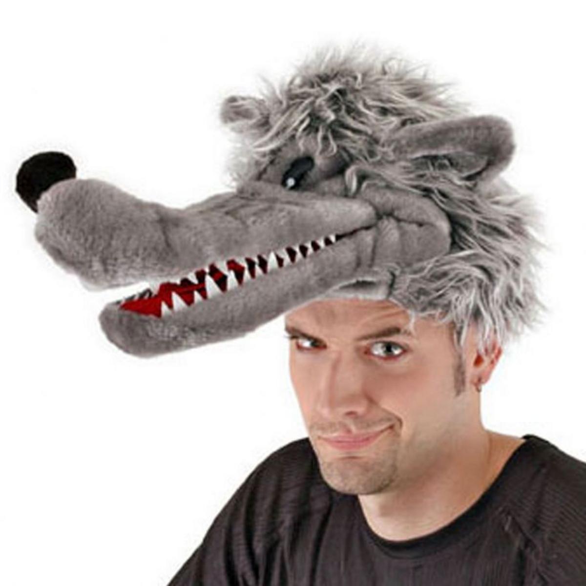 Elope | Big Bad Wolf Hat | 556076 | lead | GREY