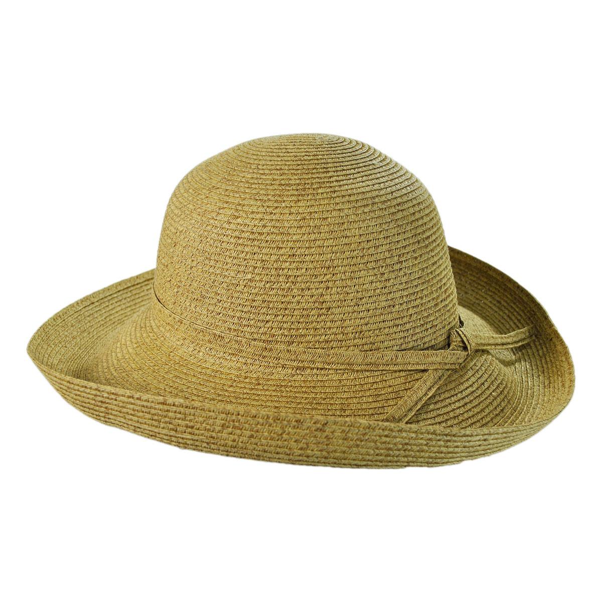 sur la tete | Wholesale Traveler Toyo Straw Sun Hat B2B Pre-Pack | B2B104200 | profile | TOAST