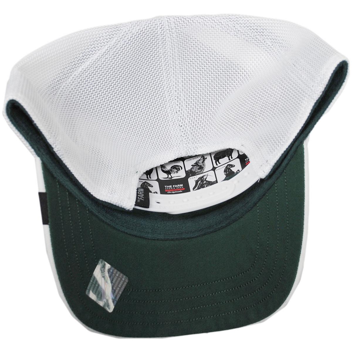 Goorin Bros | Sucker Floral Mesh Trucker Snapback Baseball Cap | 200696 | under | WHITE