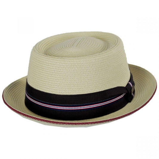 Bailey 1922 | Carver Toyo Straw Blend Pork Pie Hat | 127761 | lead | NATURAL