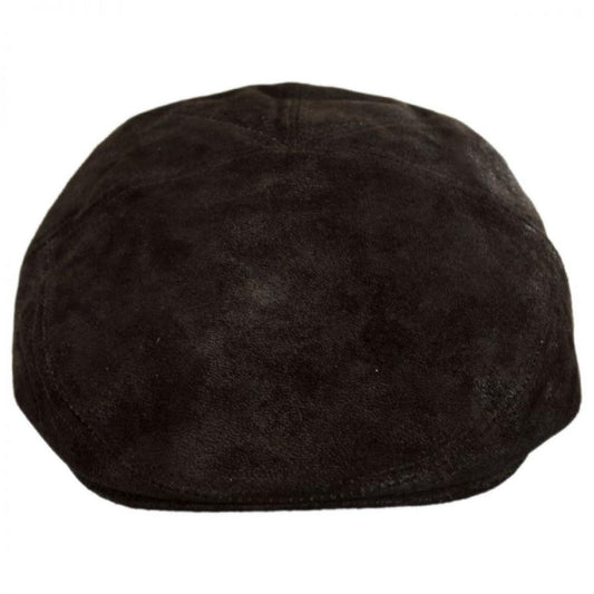 Bailey 1922 | Lazar Suede Leather Ivy Cap | 167161 | front | COFFEE