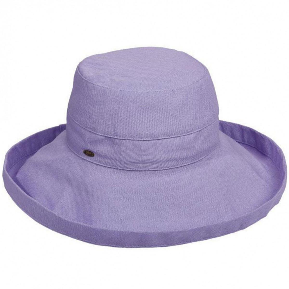 Scala | Lanikai Cotton Sun Hat | 106374 | lead | LAVENDER