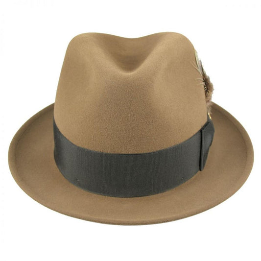Dobbs | Jet 707 Fur Felt Fedora Hat | 130601 | front | CORNHILL