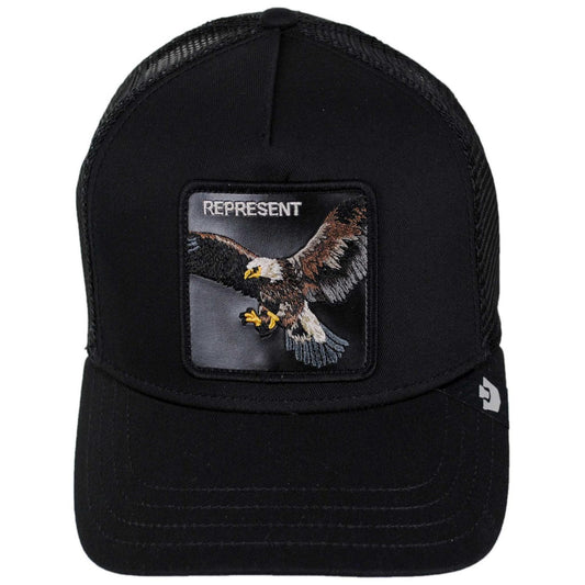 Goorin Bros | Represent Eagle Mesh Trucker Snapback Baseball Cap | 200810 | front | VOID