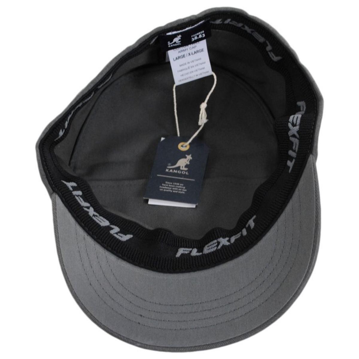 Kangol | Flexfit Cotton Twill Army Cap | 201110 | under | GREY