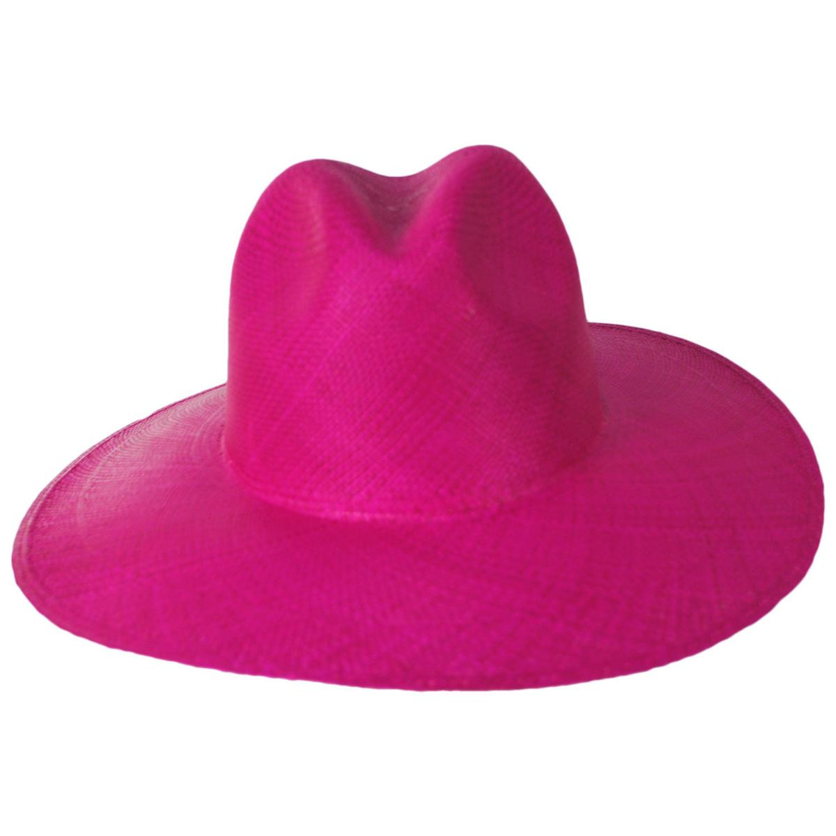 Ranchero Panama Straw Fedora Hat