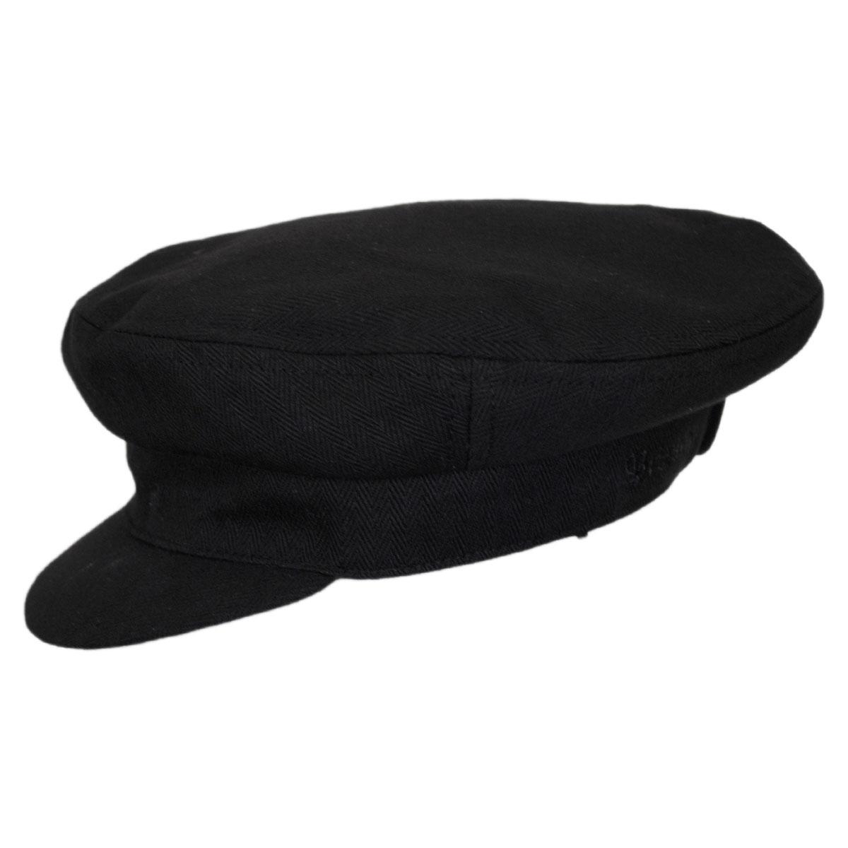 BRIXTON HATS | Toddlers' Lil Cotton Fiddler Cap | 510205 | profile | BLACK