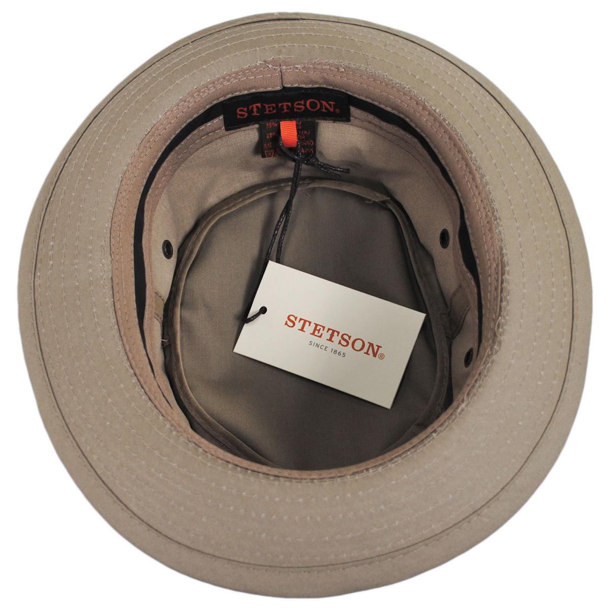 Stetson | Fairway Cotton Bucket Hat | 185124 | under | KHAKI