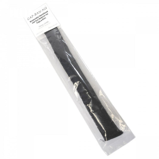 Cap Ban Nu | Terry Cloth Hat Sizer | 602101 | lead | BLACK