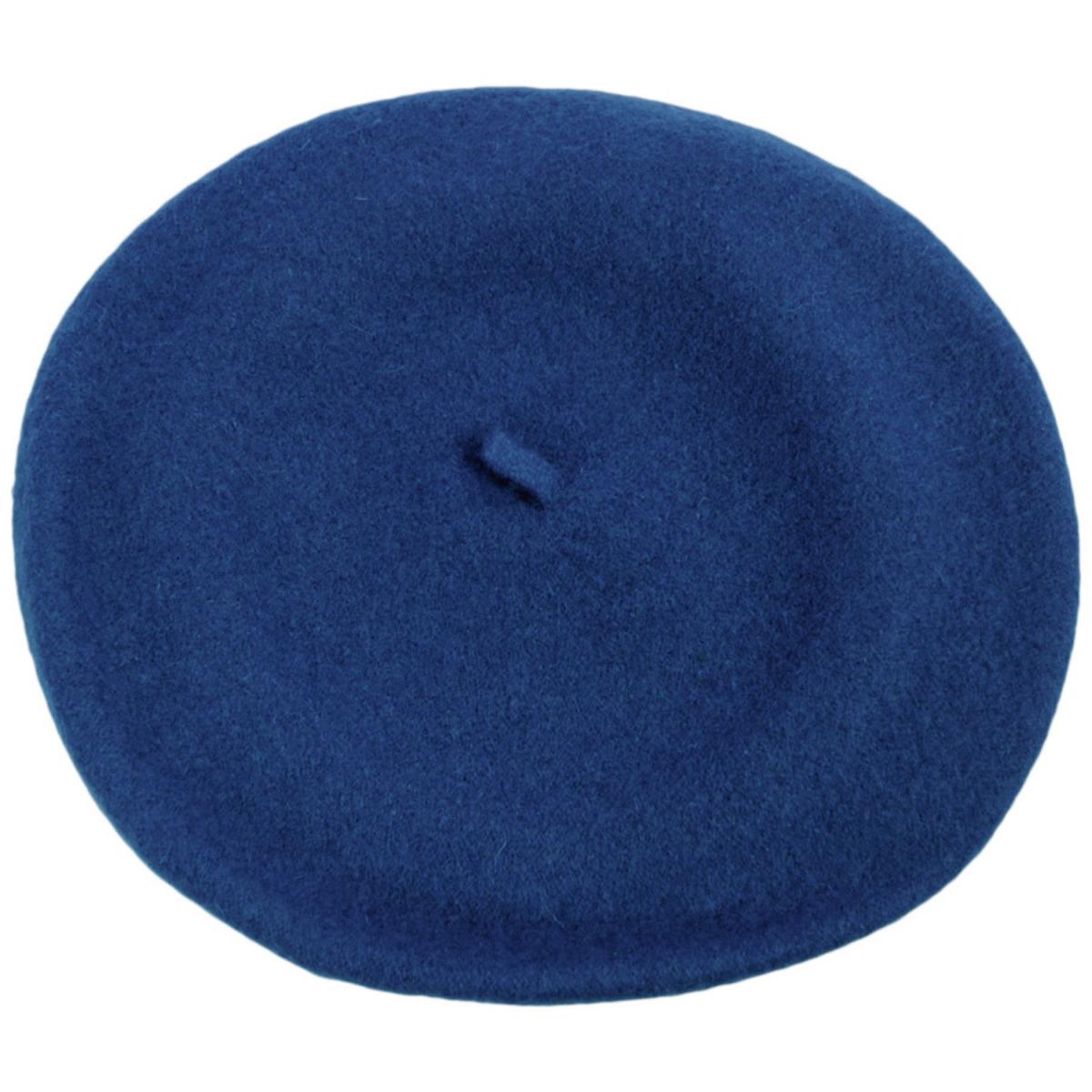 Village Hat Shop | Wool Fashion Beret | 152500 | top | BLUE