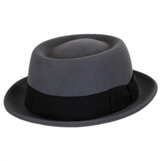 Bailey 1922 | Darron Wool LiteFelt Pork Pie Hat | 130000 | lead | GUN METAL
