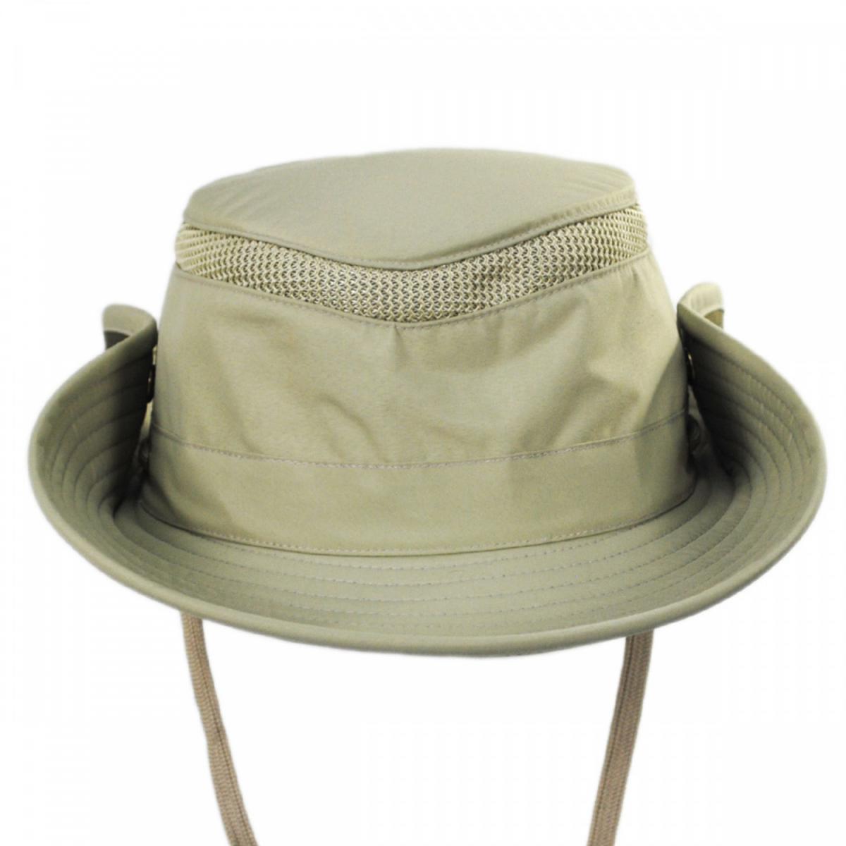 Tilley Endurables | LTM3 Airflo Snap-Up Hat | 400824 | front | KHAKI/OLIVE