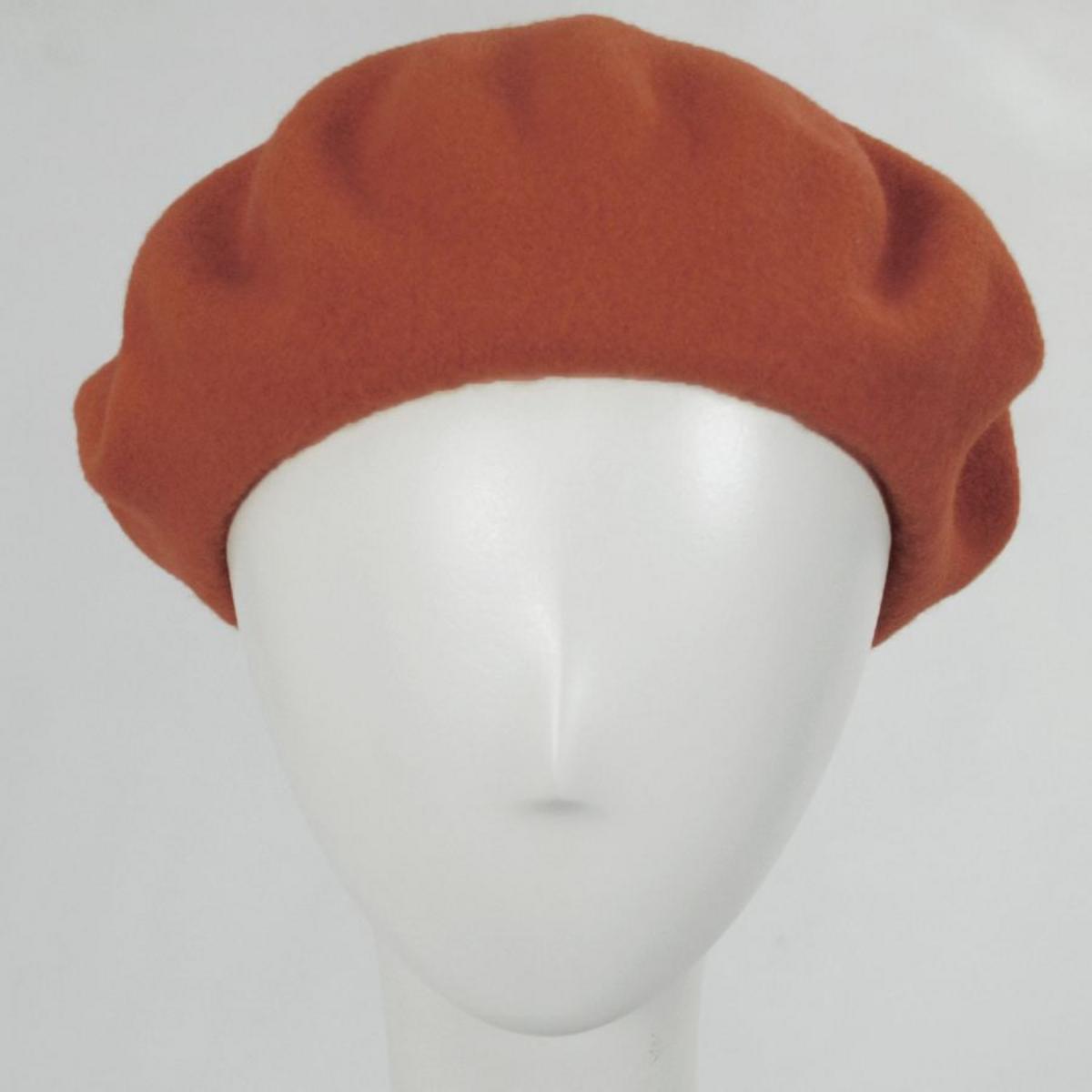 Parkhurst | Classic Wool Beret | 151124 | front | FRUIT SPICE