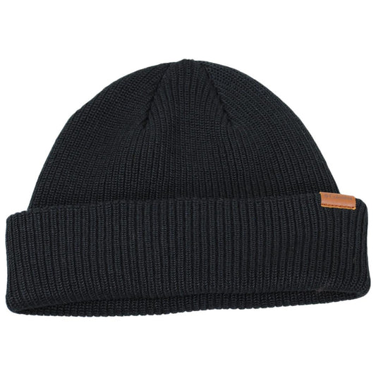 Columbia Sportswear | Portside Fisherman Beanie Hat | 500742 | lead | BLACK