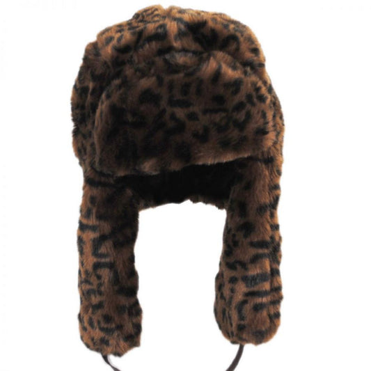 Kangol | Leopard Trapper Hat | 106817 | front | LEOPARD