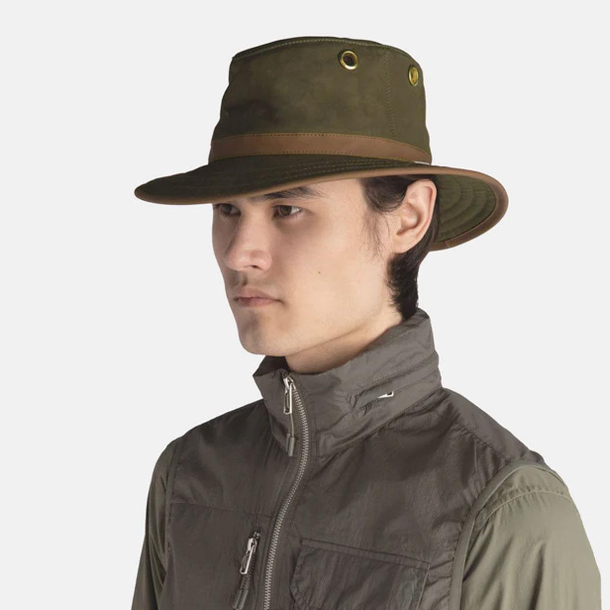 Tilley Endurables | TWC7 Wax Cotton Hat | 400809 | lsmone | OLIVE