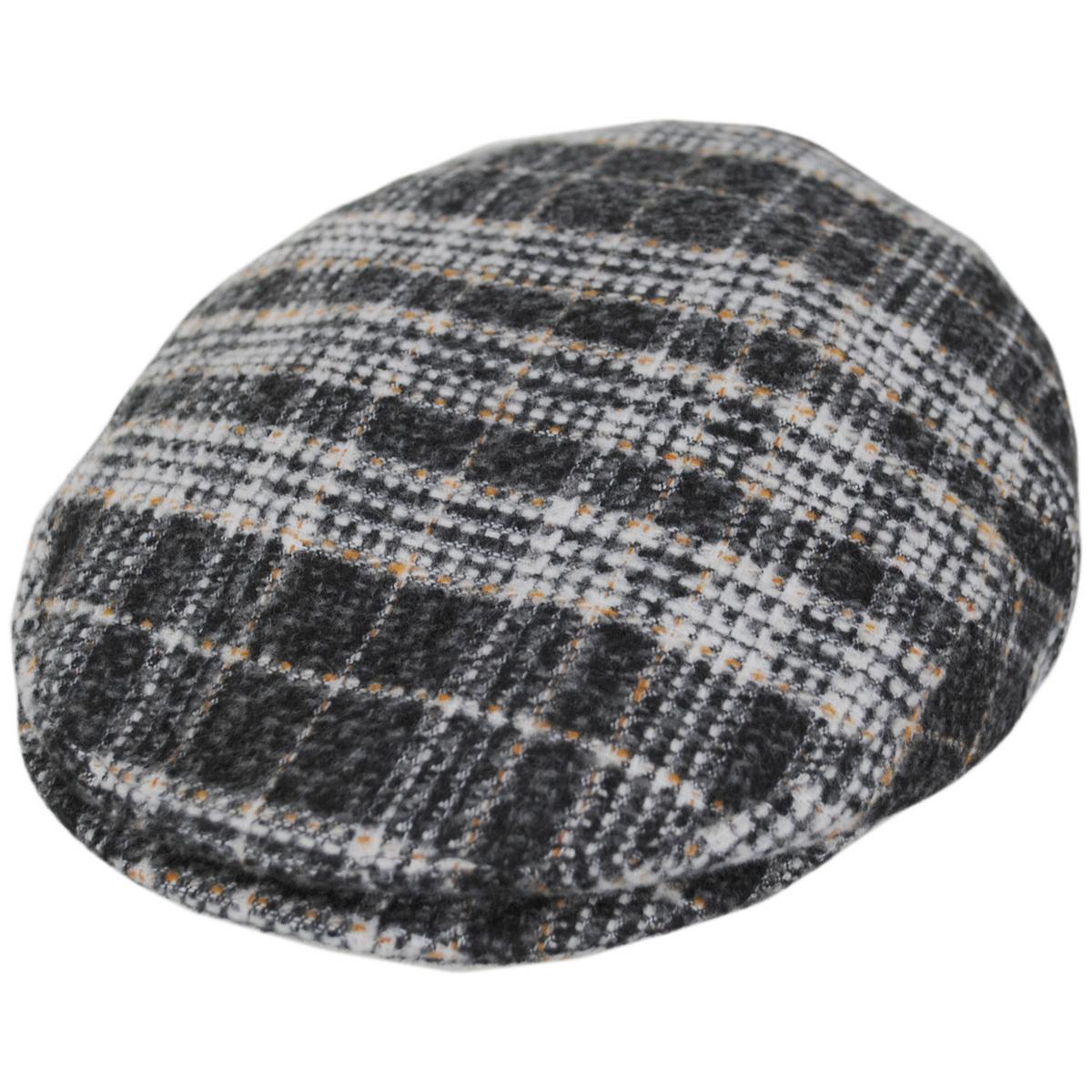 Bailey 1922 | Axel Plaid Earflap Ivy Cap | 167238 | lead | BLACK PLAID