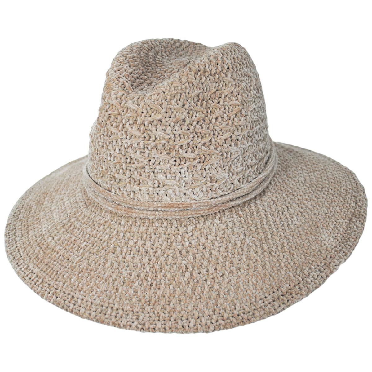 Double Chenille Knit Fedora Hat – Village Hat Shop