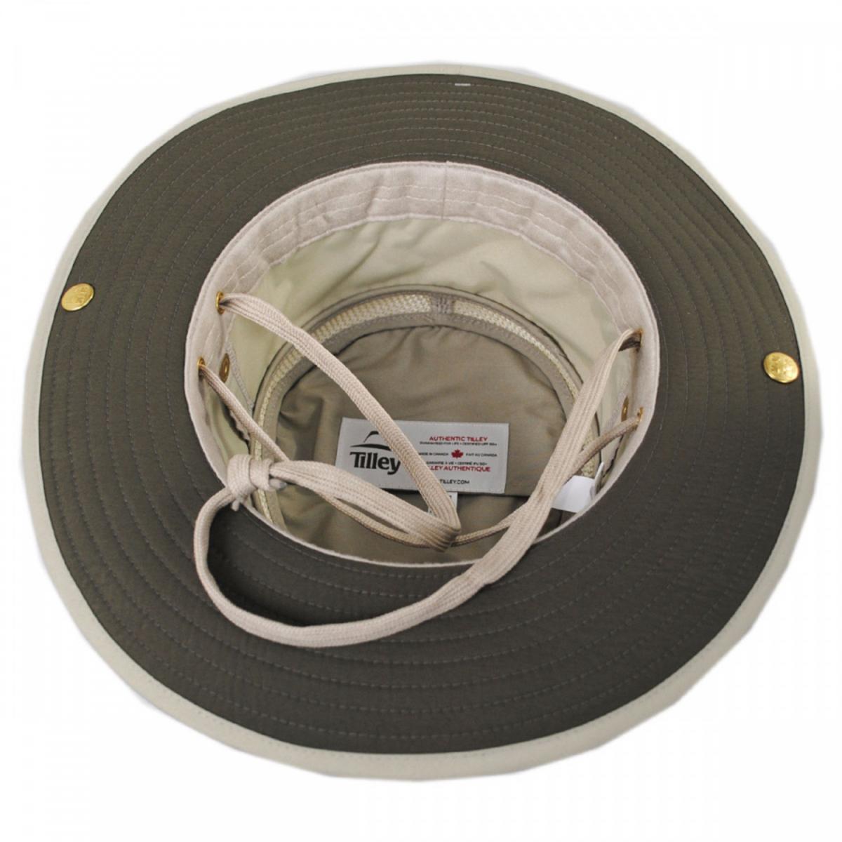 Tilley Endurables | LTM3 Airflo Snap-Up Hat | 400824 | under | KHAKI/OLIVE