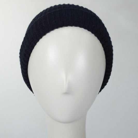 Dorfman Pacific | Watcher Acrylic Knit Beanie | 500033 | front | NAVY BLUE