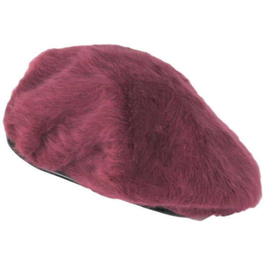 Kangol | Furgora Big Monty Military Beret - Cranberry | 150923FW23 | lead | CRANBERRY