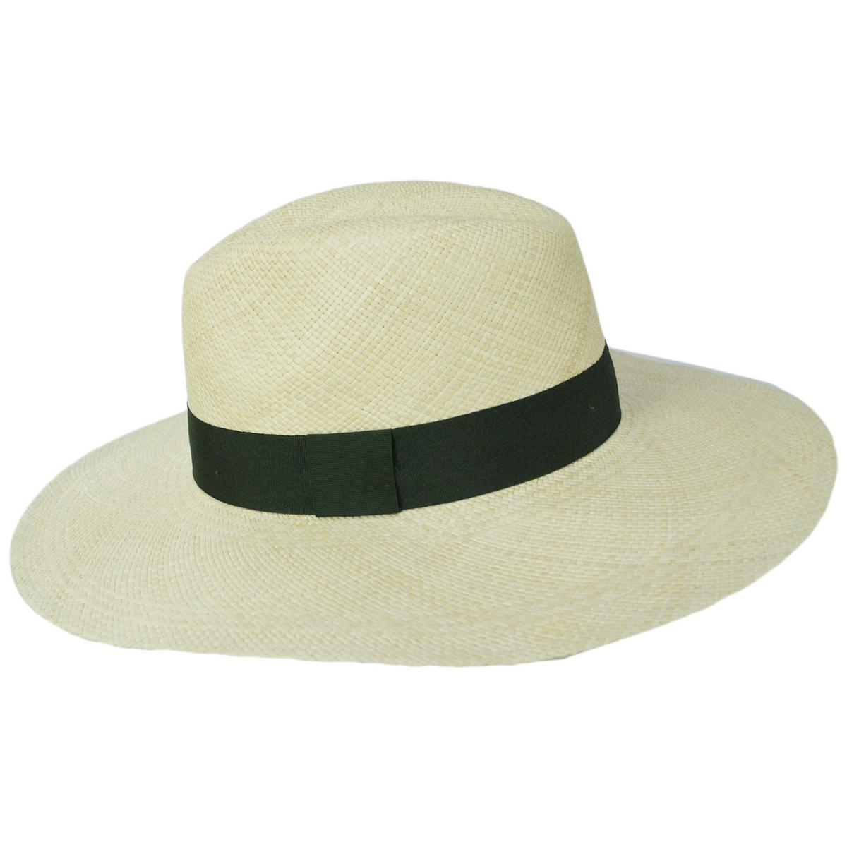 3 Regions Trade Co. | Ranchero Brisa Grade 4-5 Panama Straw Fedora Hat | 128750 | profile | NATURAL/OLIVE