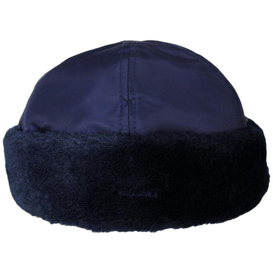 Kangol | Aviator Watch Skull Cap Beanie Hat - Navy Blue | 500439NV | front | NAVY BLUE