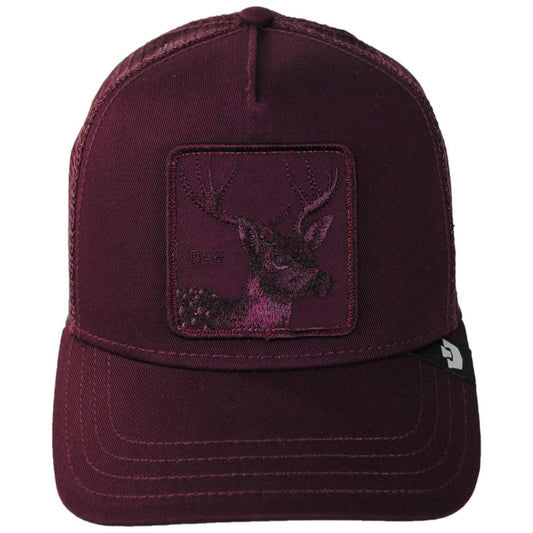 Goorin Bros | Tonal Bae Mesh Trucker Snapback Baseball Cap | 200845 | front | DESIRE