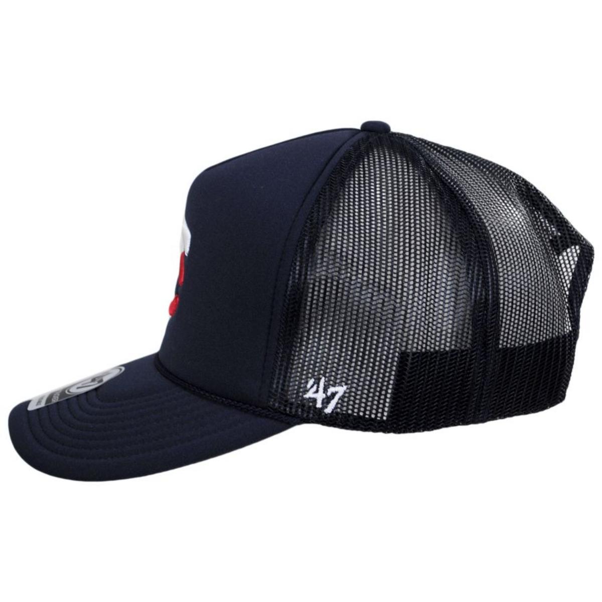 47 Brand | Minnesota Twins MLB Foam Mesh Trucker Snapback Baseball Cap | 203436 | profile | NAVY