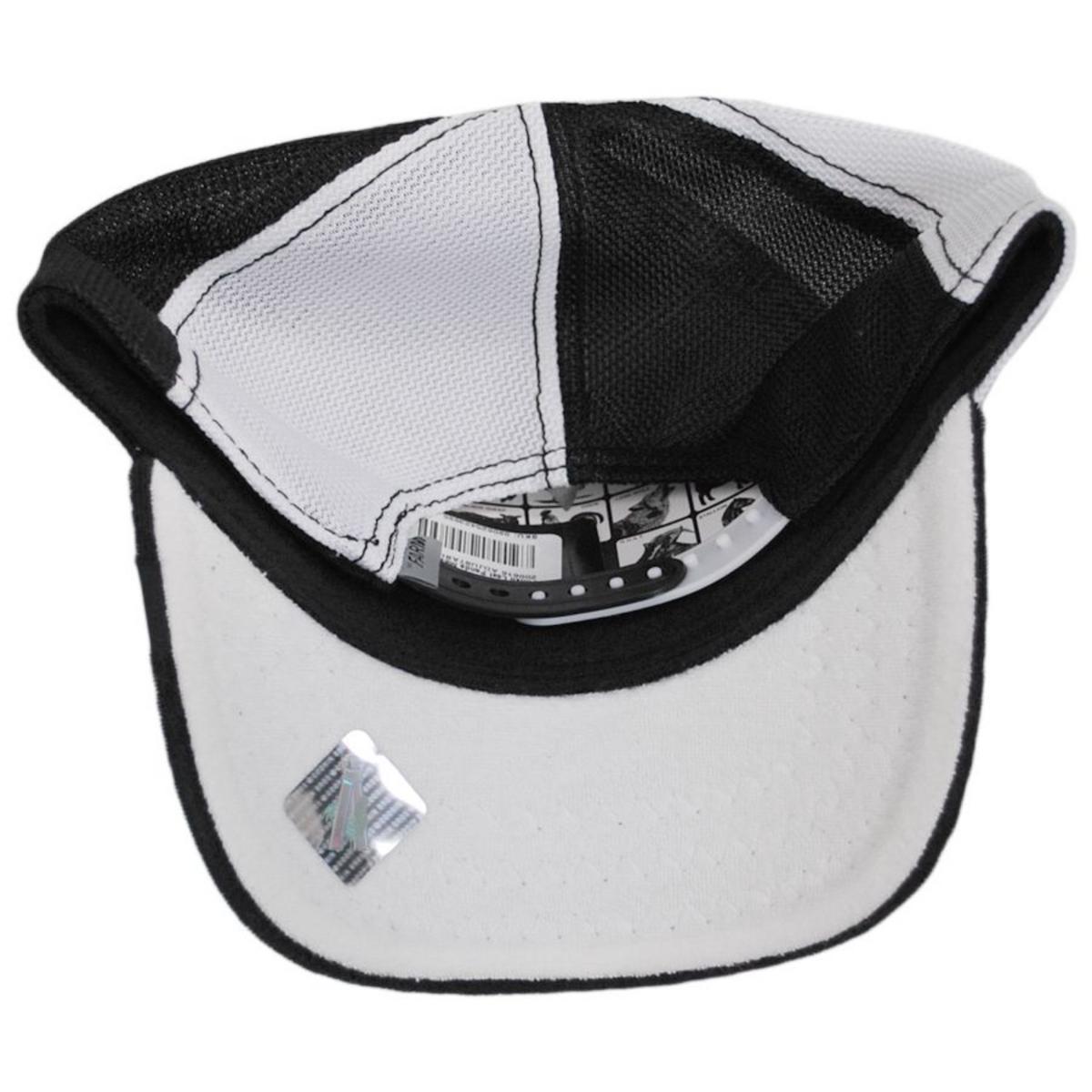 Goorin Bros | Finish Last Panda Mesh Trucker Snapback Baseball Cap | 200616 | under | WHITE