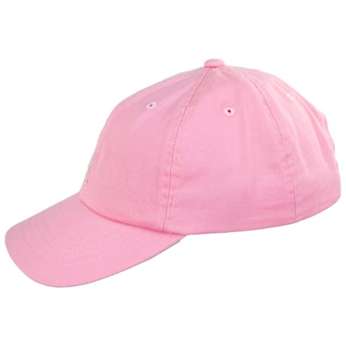 Kangol | Washed Cotton Strapback Baseball Cap Dad Hat - Fashion Colors | 201173A | profile | PEPTO