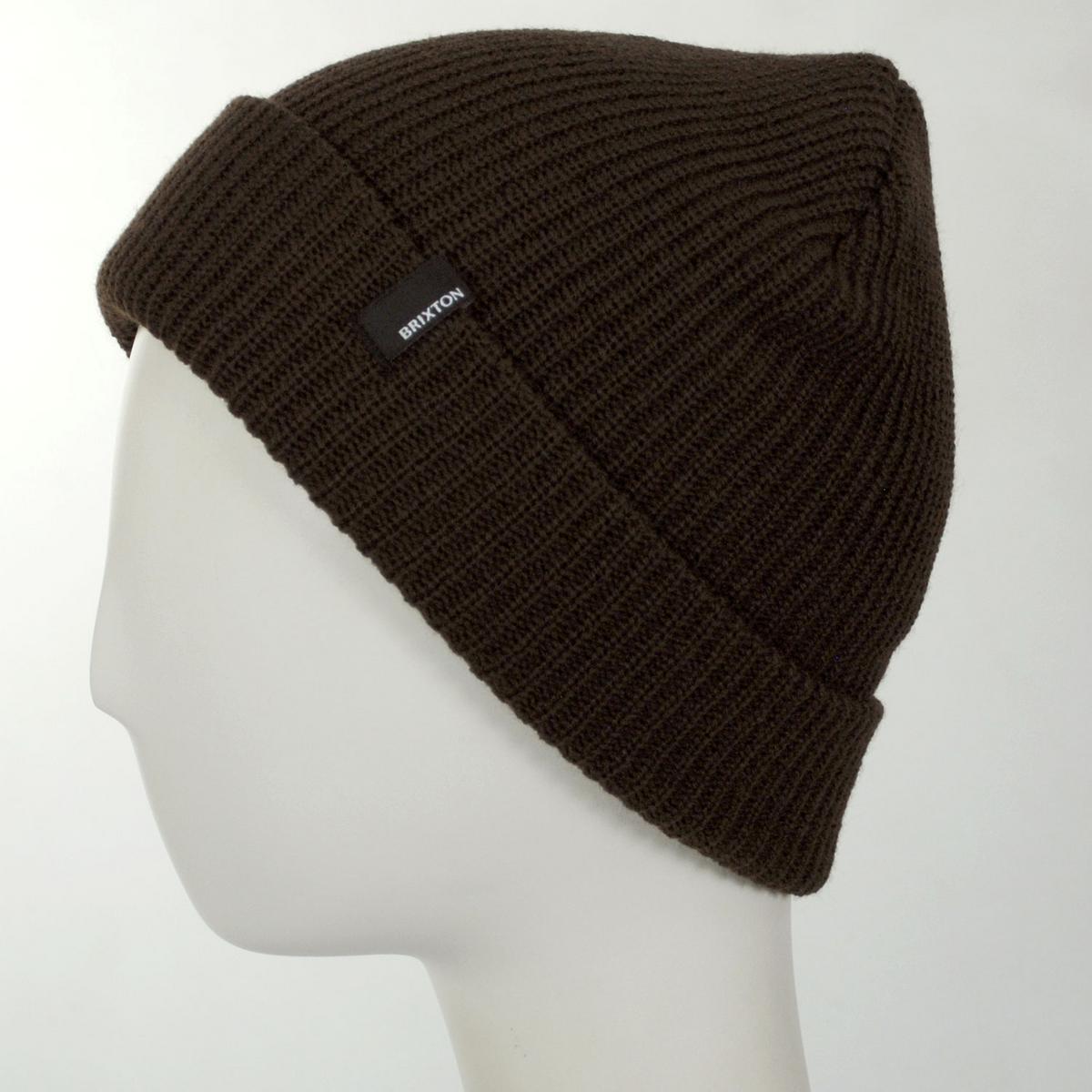 BRIXTON HATS | Heist Knit Beanie Hat | 502706 | profile | BROWN